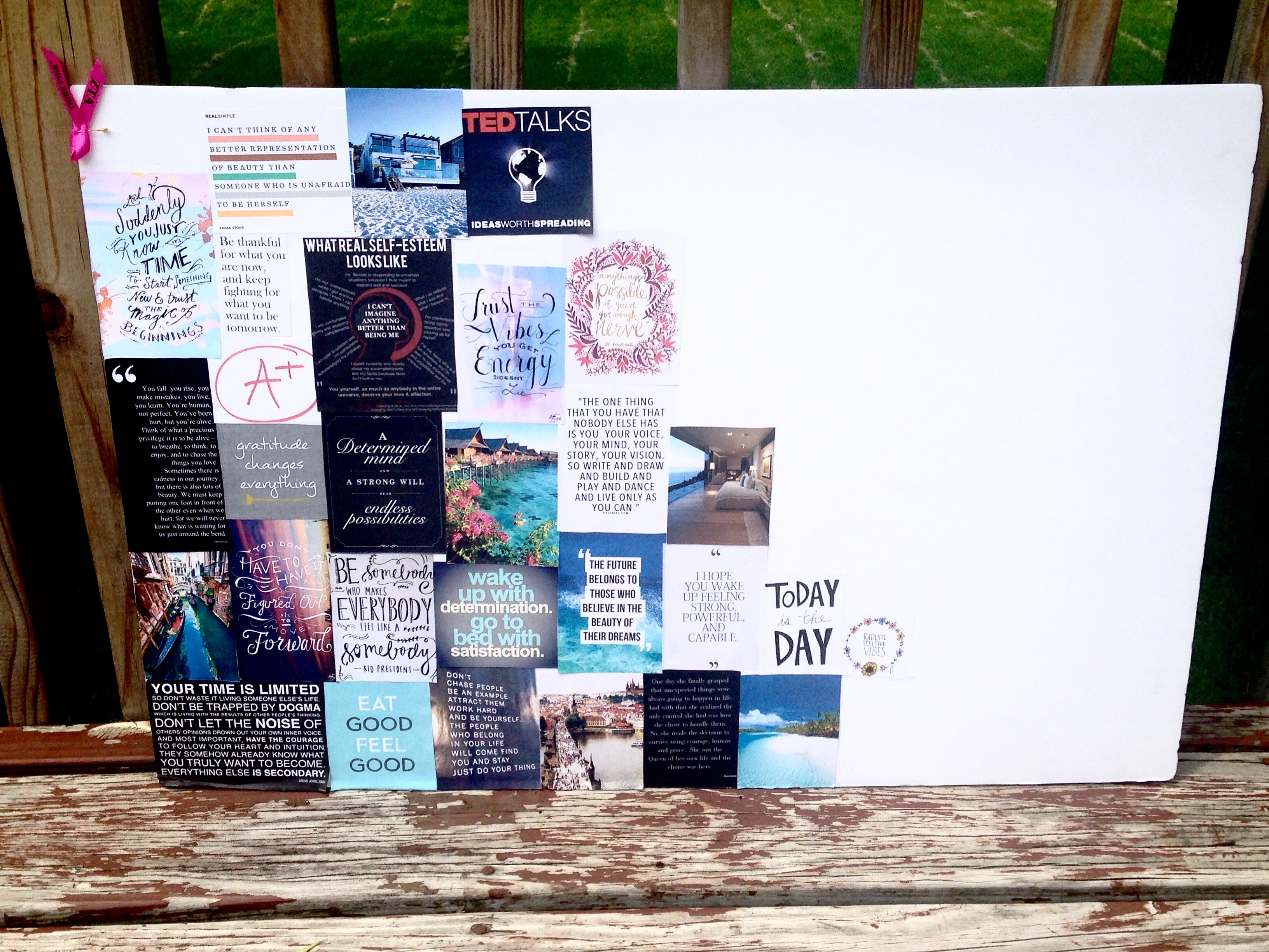 A Vision Board Changed My Life- Mindset Movement